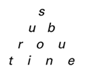 subroutine records